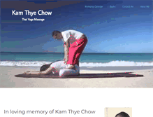 Tablet Screenshot of kamthyechow.com